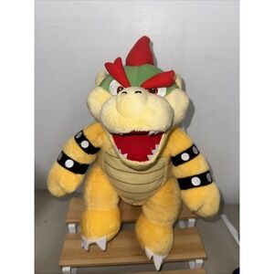 Build-A-Bear Workshop Bowser Plush 16" 2018 Nintendo Super Mario